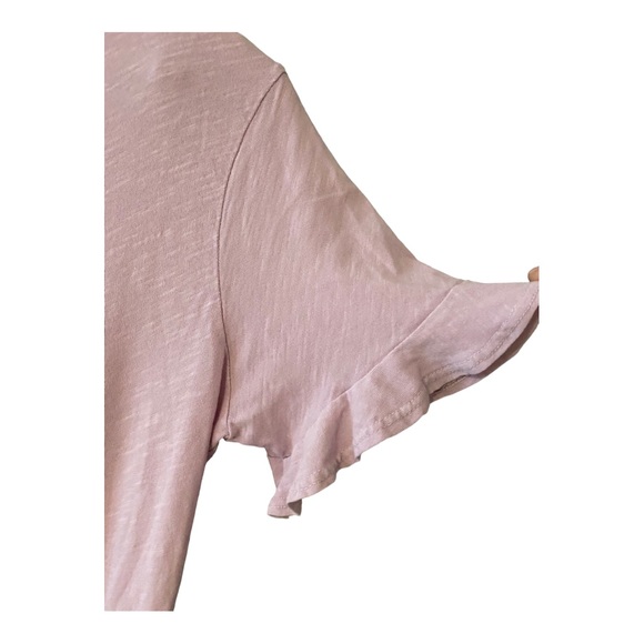 Sundry T- Shirt Artsy Distressed Top Sleeve top -100% Cotton 1 - Picture 3 of 6